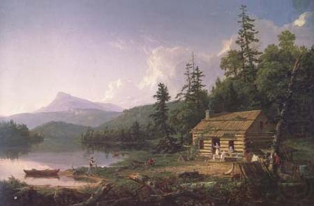 Thomas Cole Home in the Woods (mk13) china oil painting image